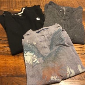 Men’s Lot of AE and Express Tops Sz M